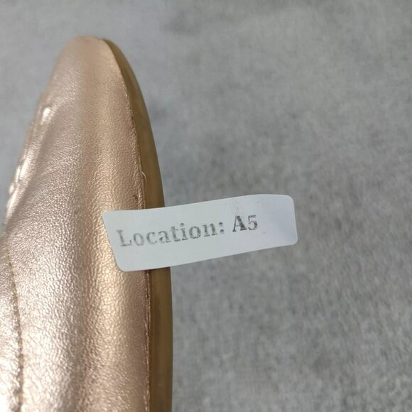 Taryn Rose Ballet Flats Rosalie Womens Size 5.5 Shoes Rose Gold Metallic Slip On - Picture 11 of 11